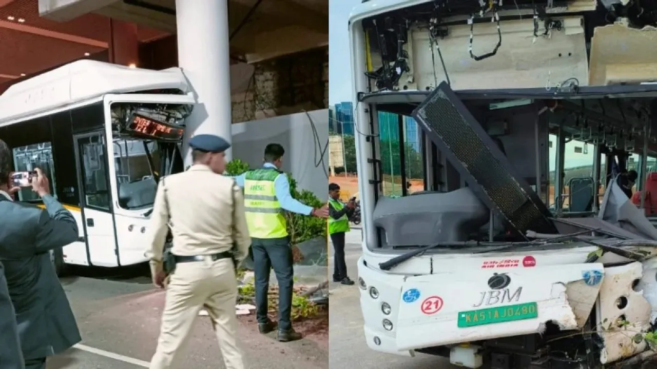 Kempegowda international airport Accident.jpg
