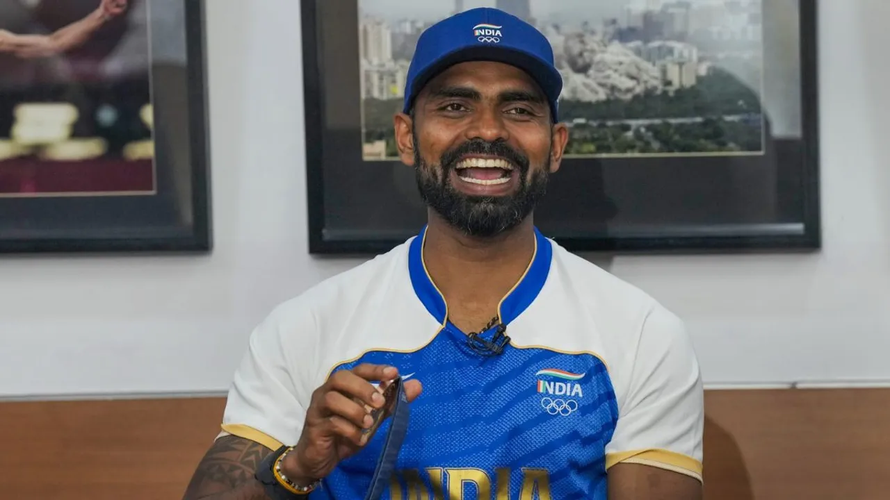 Indian hockey star P R Sreejesh