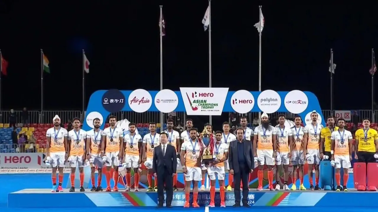 Asian Champions Trophy Indian Hockey Team