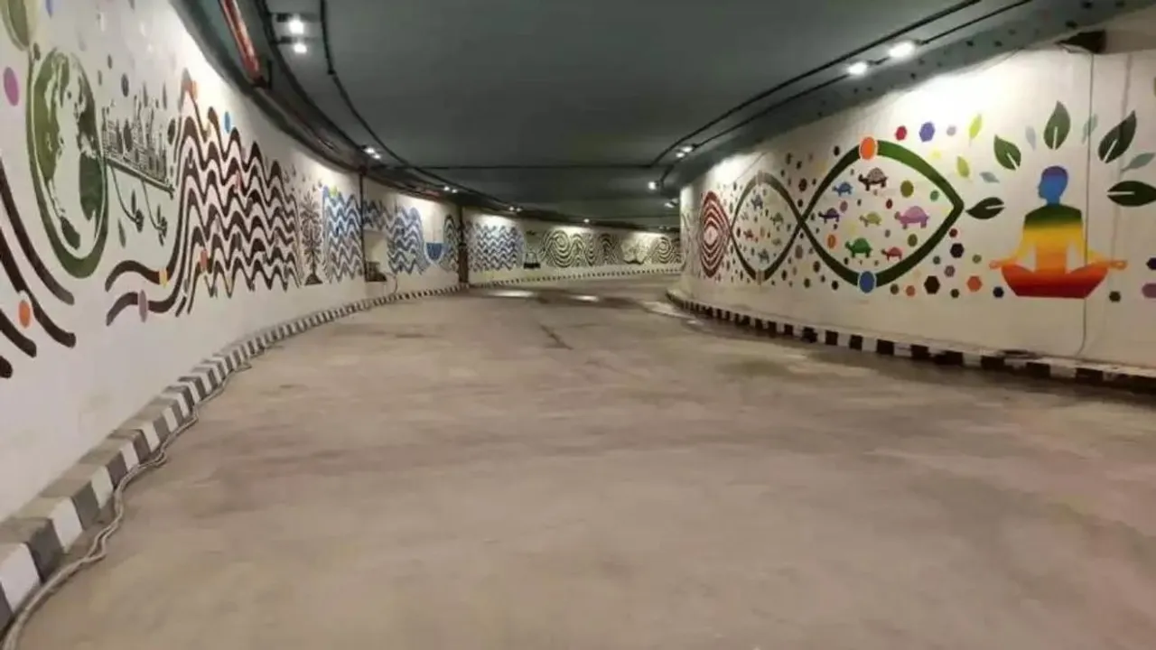 Pragati Maidan tunnel 