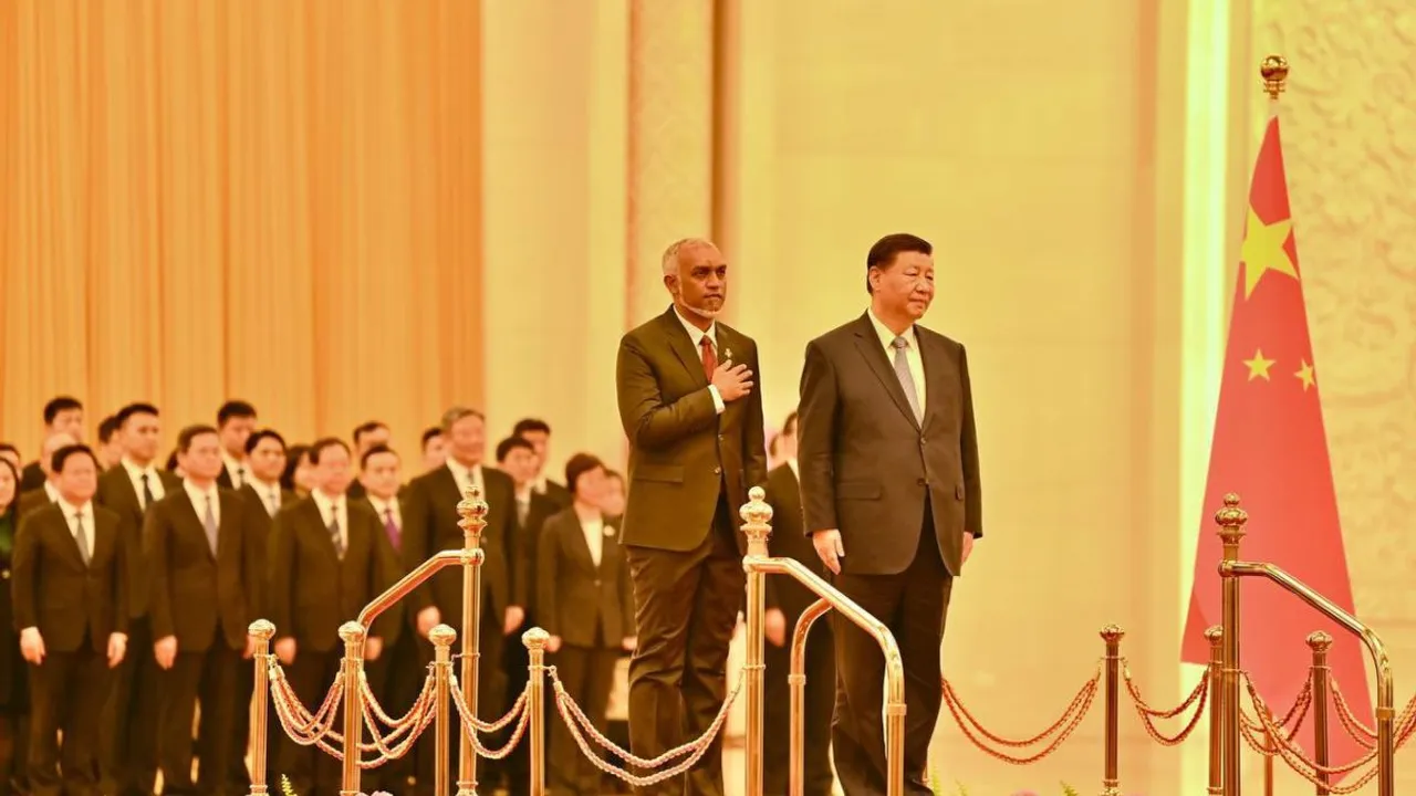 Mohamed Muizzu meets Xi Jinping