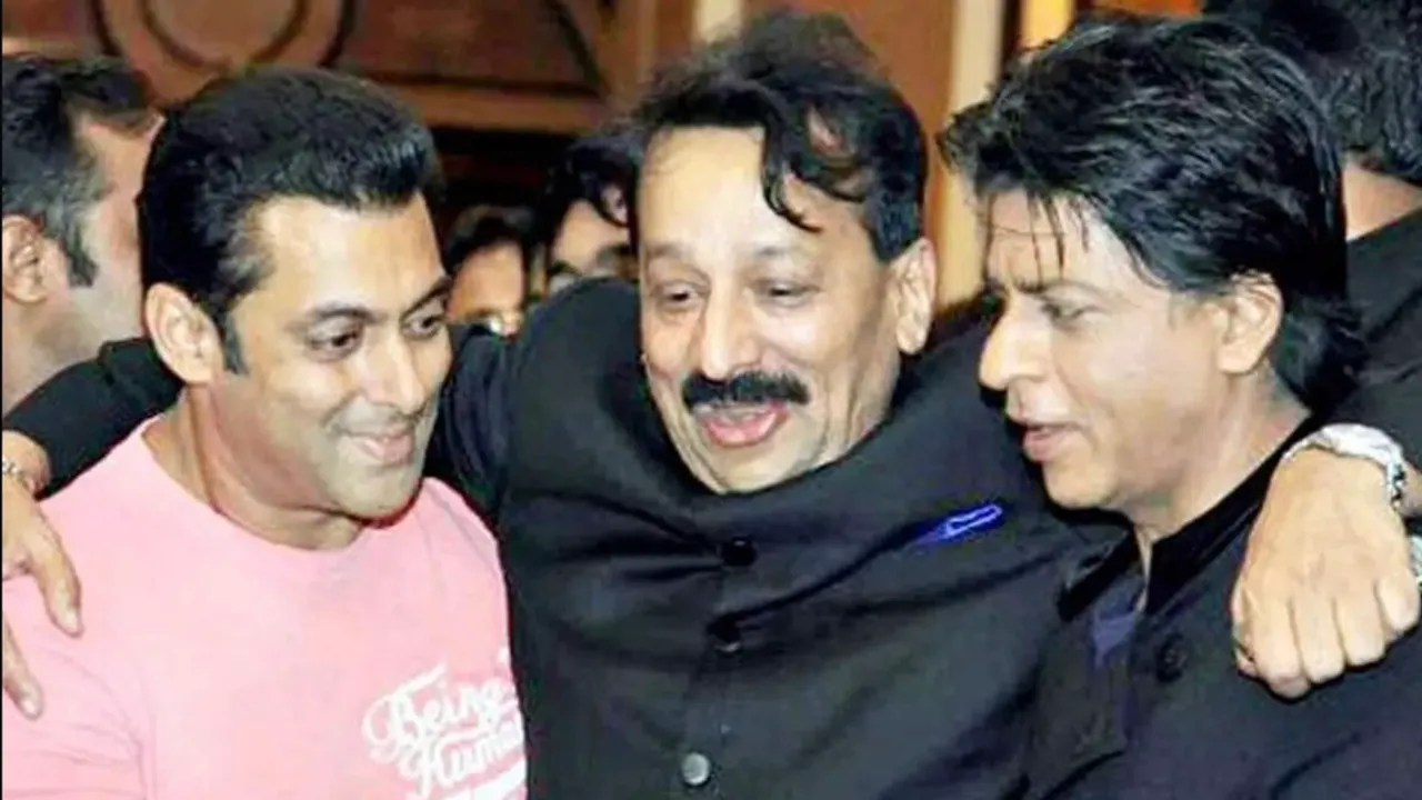 The 2013 picture from the iftar party thrown by Baba Siddique where Salman Khan and Shah Rukh Khan were seen hugging each other
