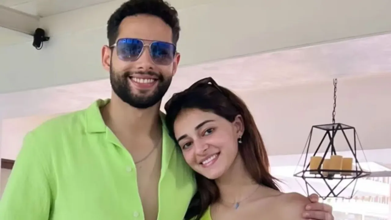 Siddhant Chaturvedi and Ananya Panday (File image)