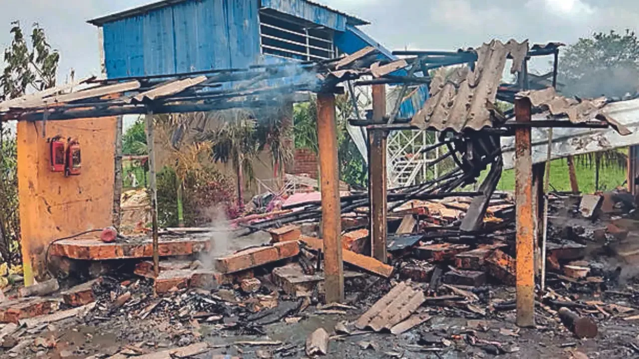 Egra illegal firecracker factory West Bengal