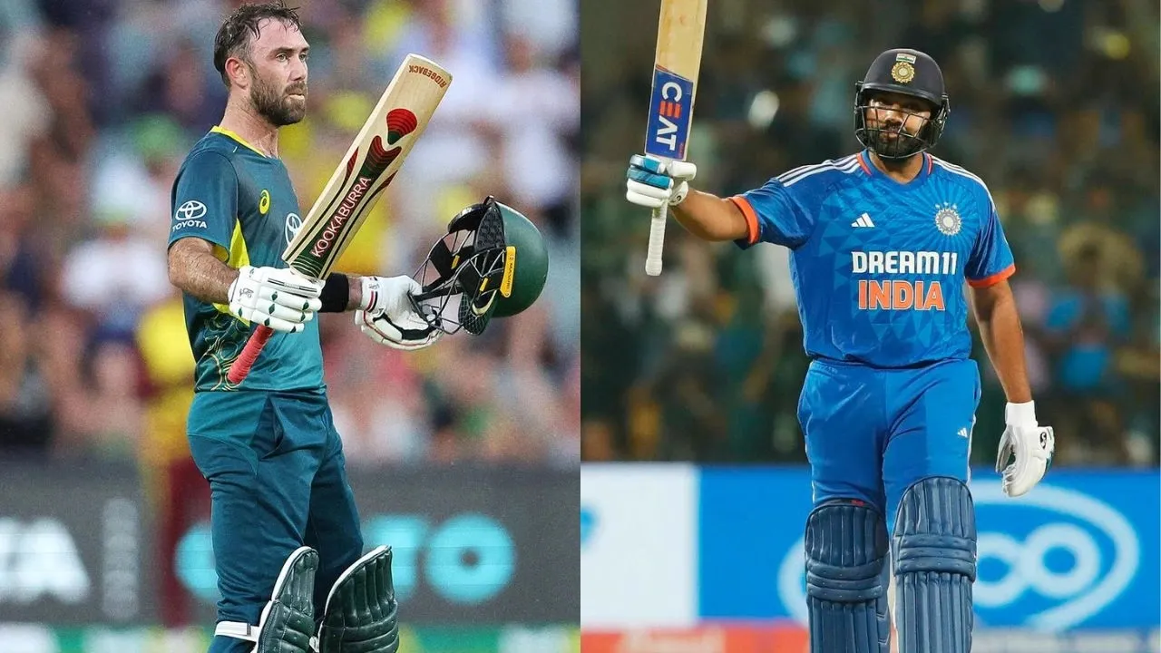 Glenn Maxwell Rohit Sharma