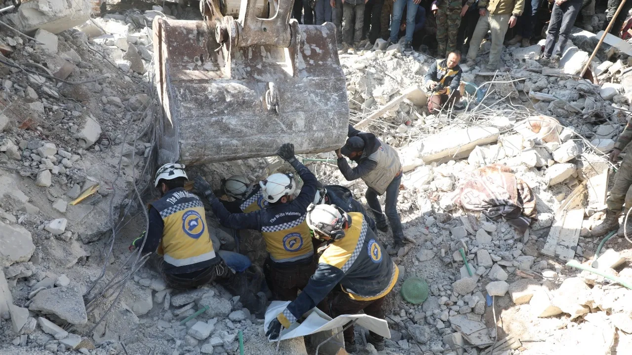 Syria quake hit area
