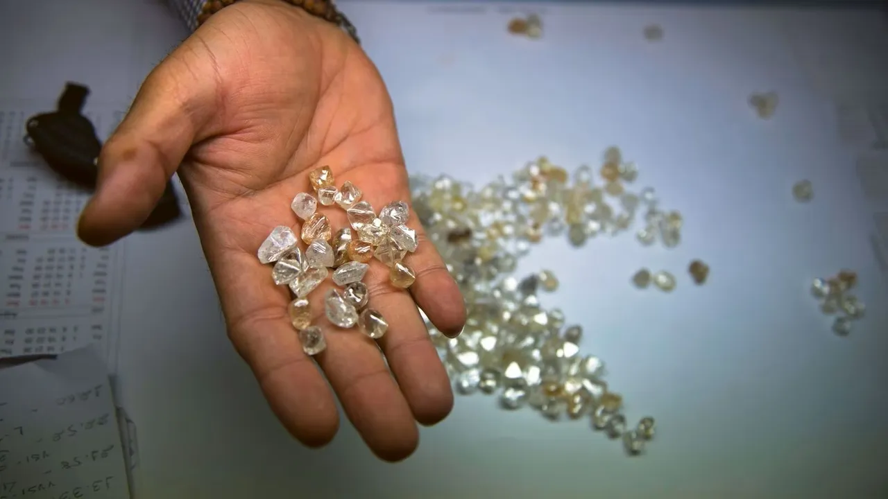 import of rough diamond