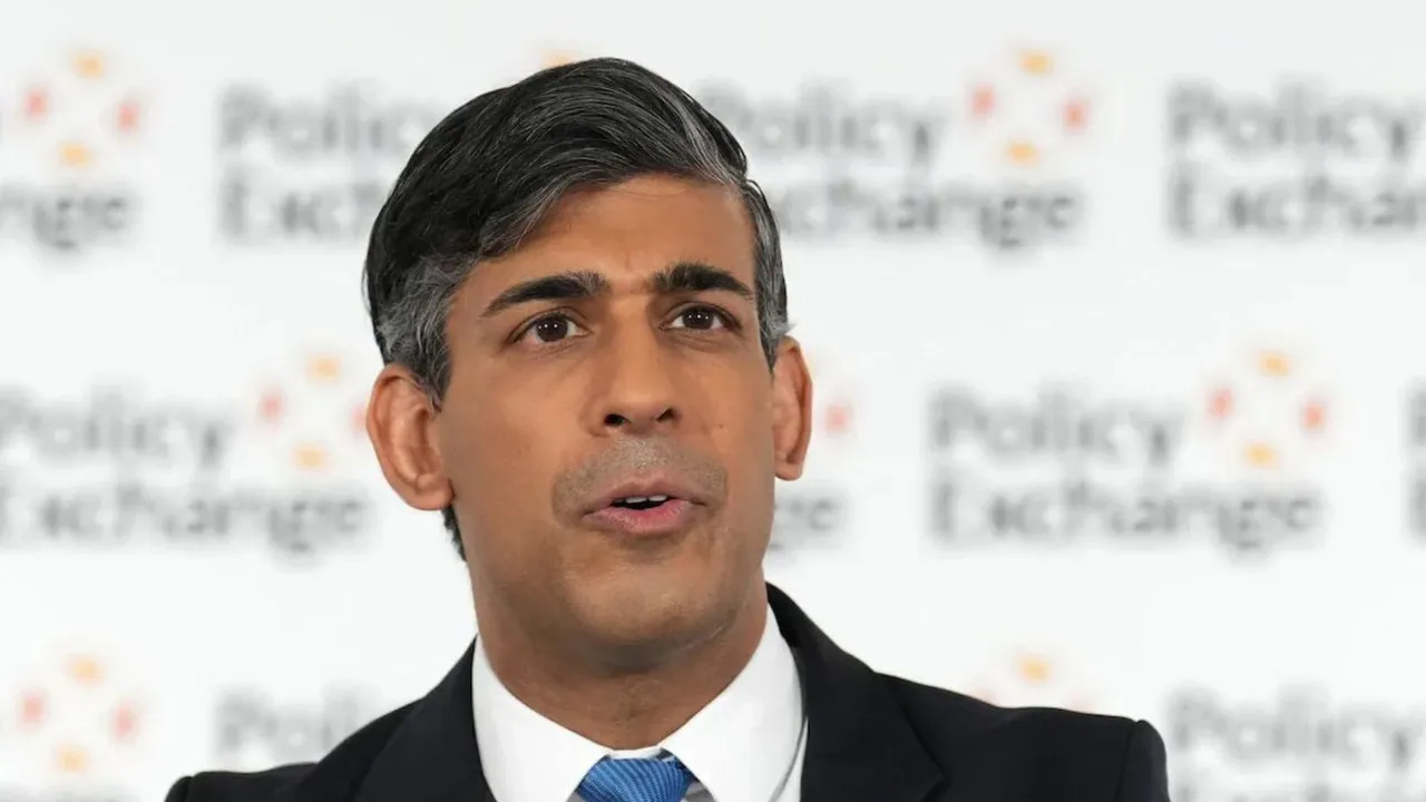British Prime Minister Rishi Sunak (File image)