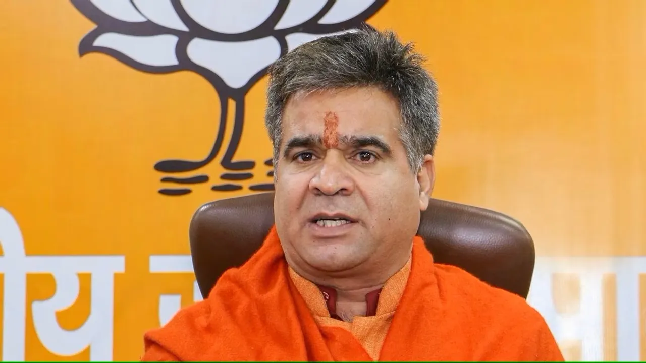 Jammu and Kashmir BJP chief Ravinder Raina (File image)