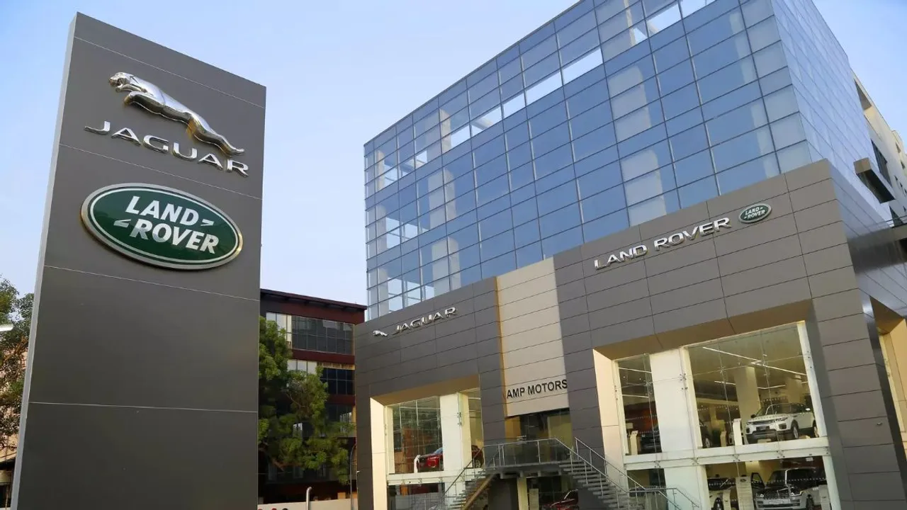 Jaguar Land Rover showroom