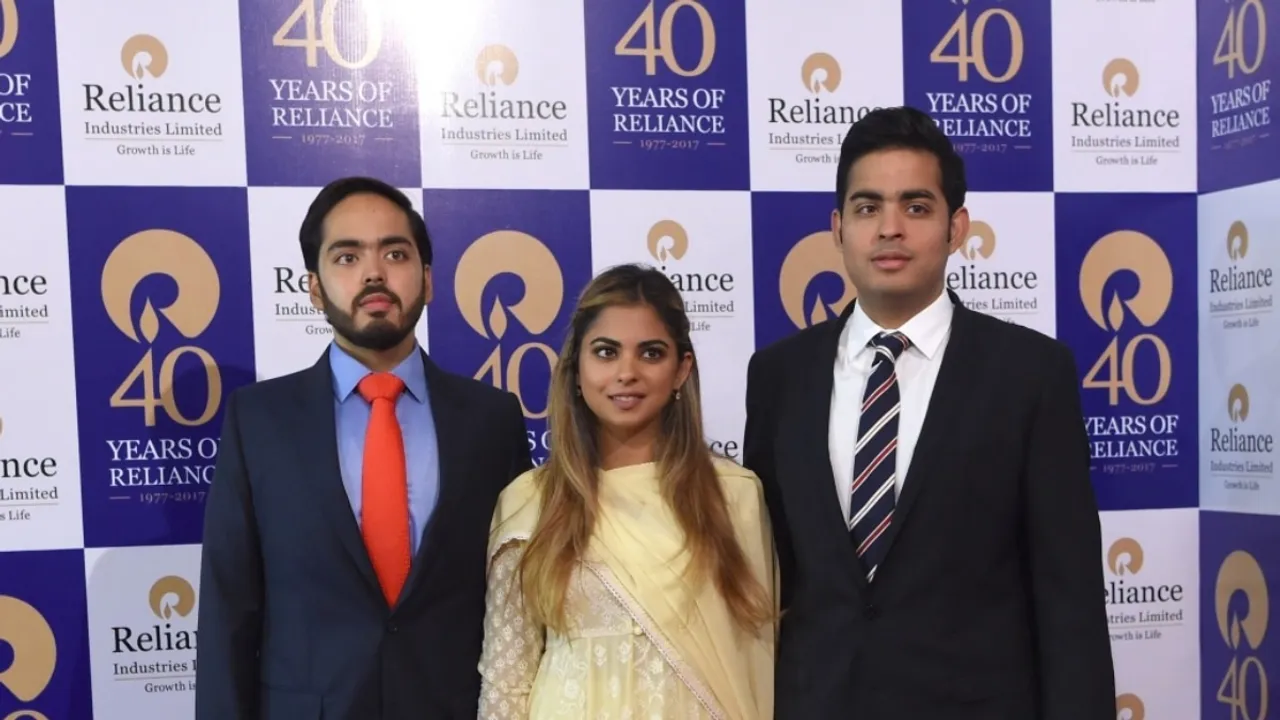 Isha Ambani Anant Ambani Akash Ambani