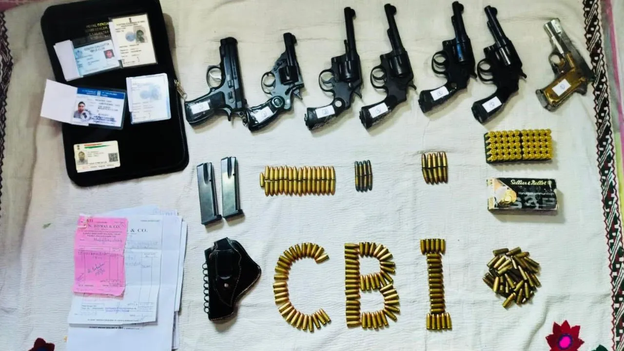 sandeshkhali arms recovery