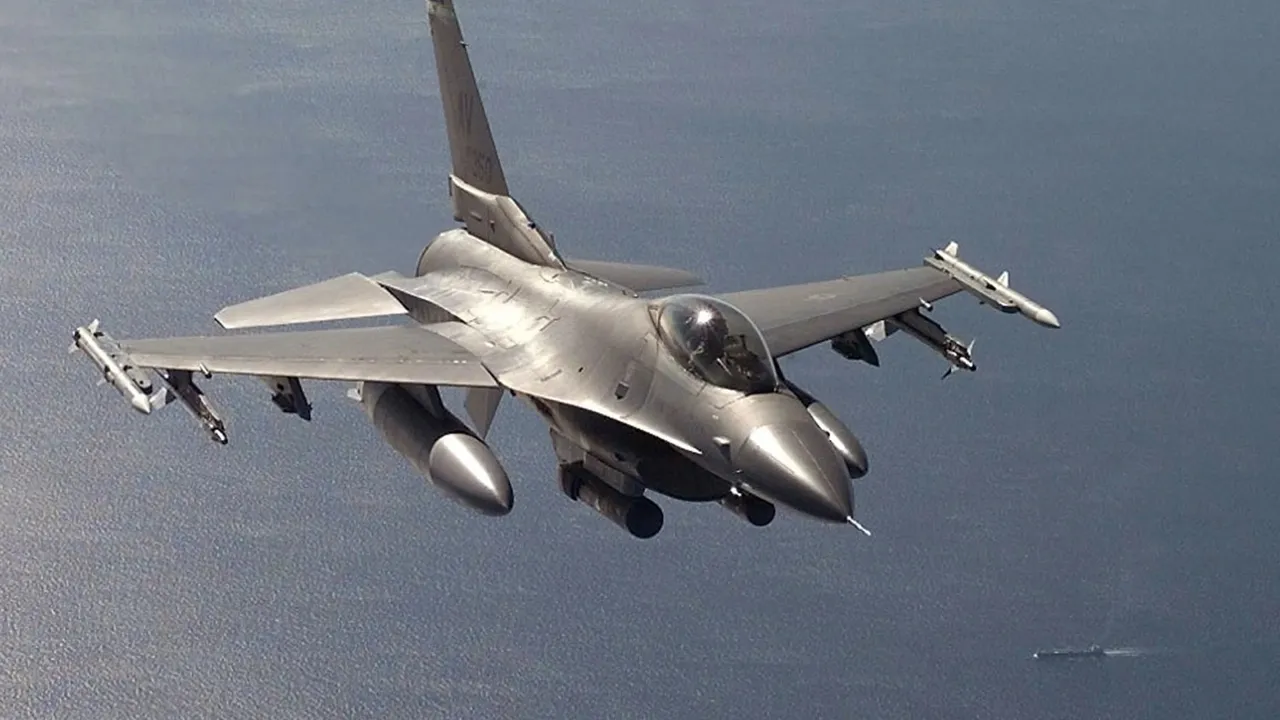 US F-16 Fighter jets