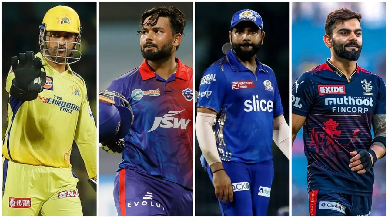 IPL 17 IPL 2024 MS Dhoni Rishabh Pant Rohit Sharma Virat Kohli