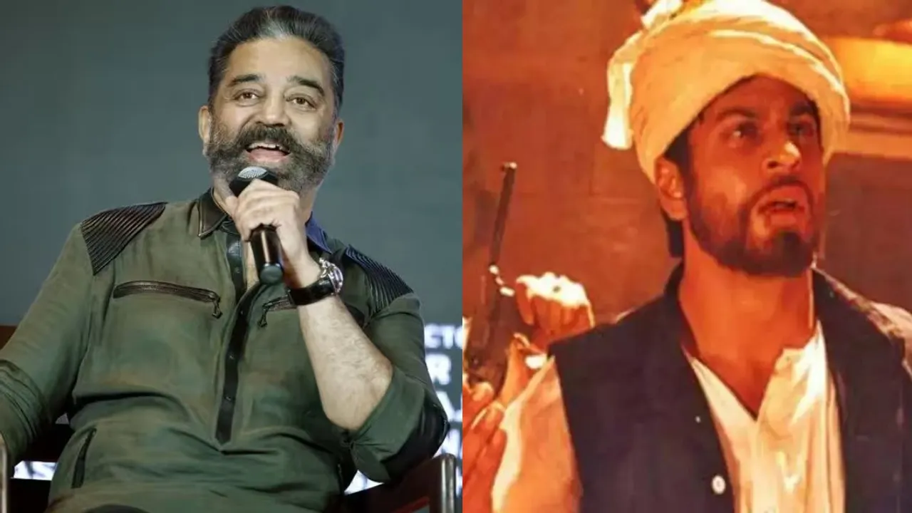 Kamal Haasan and Shah Rukh Khan