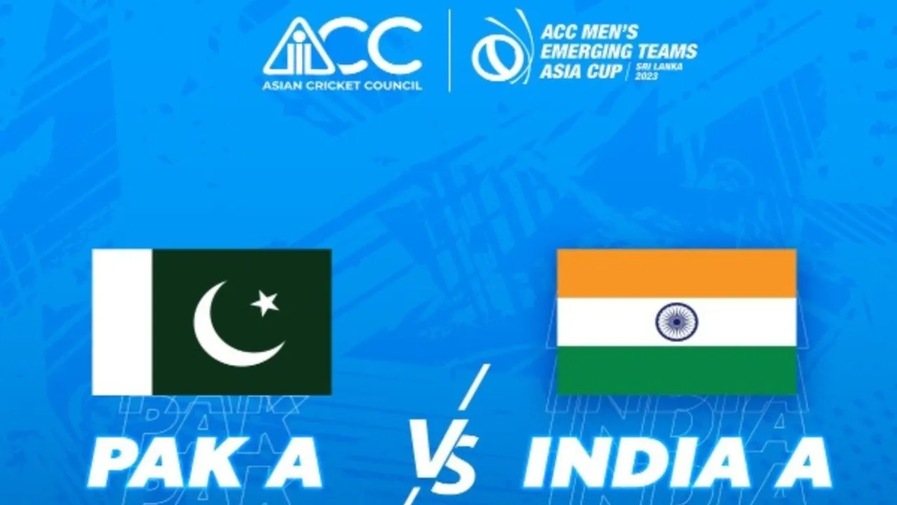 Indina A vs Pakistan A