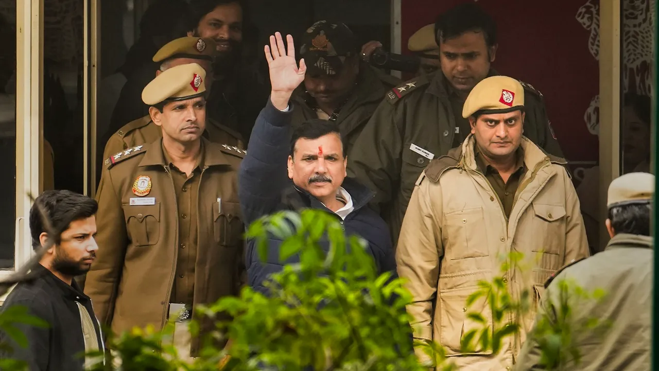 AAP leader Sanjay Singh