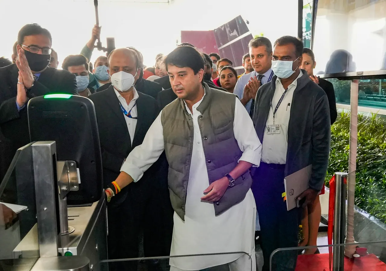 Jyotiraditya Scindia DigiYatra