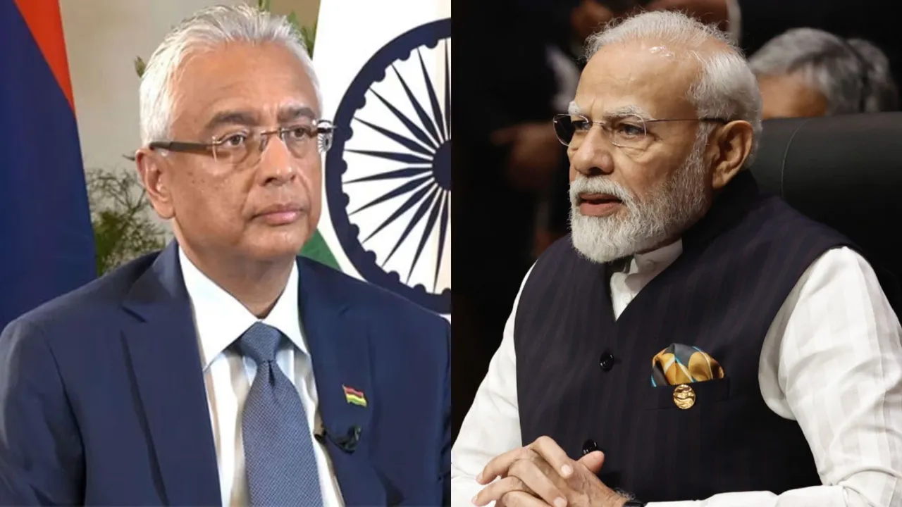 Pravind Jugnauth Narendra Modi