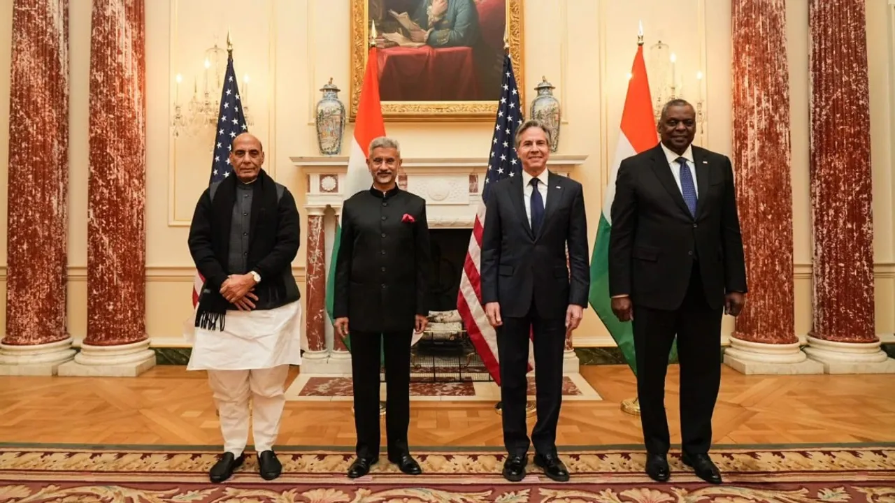 The fifth India-US 2+2 ministerial dialogue will be held in New Delhi. (File Photo/ X)