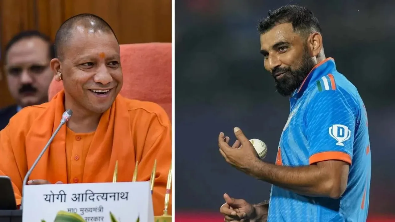 Yogi Adityanath Mohammed Shami