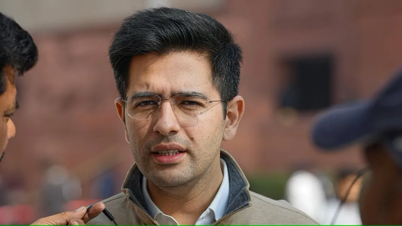 AAP Rajya Sabha MP Raghav Chadha