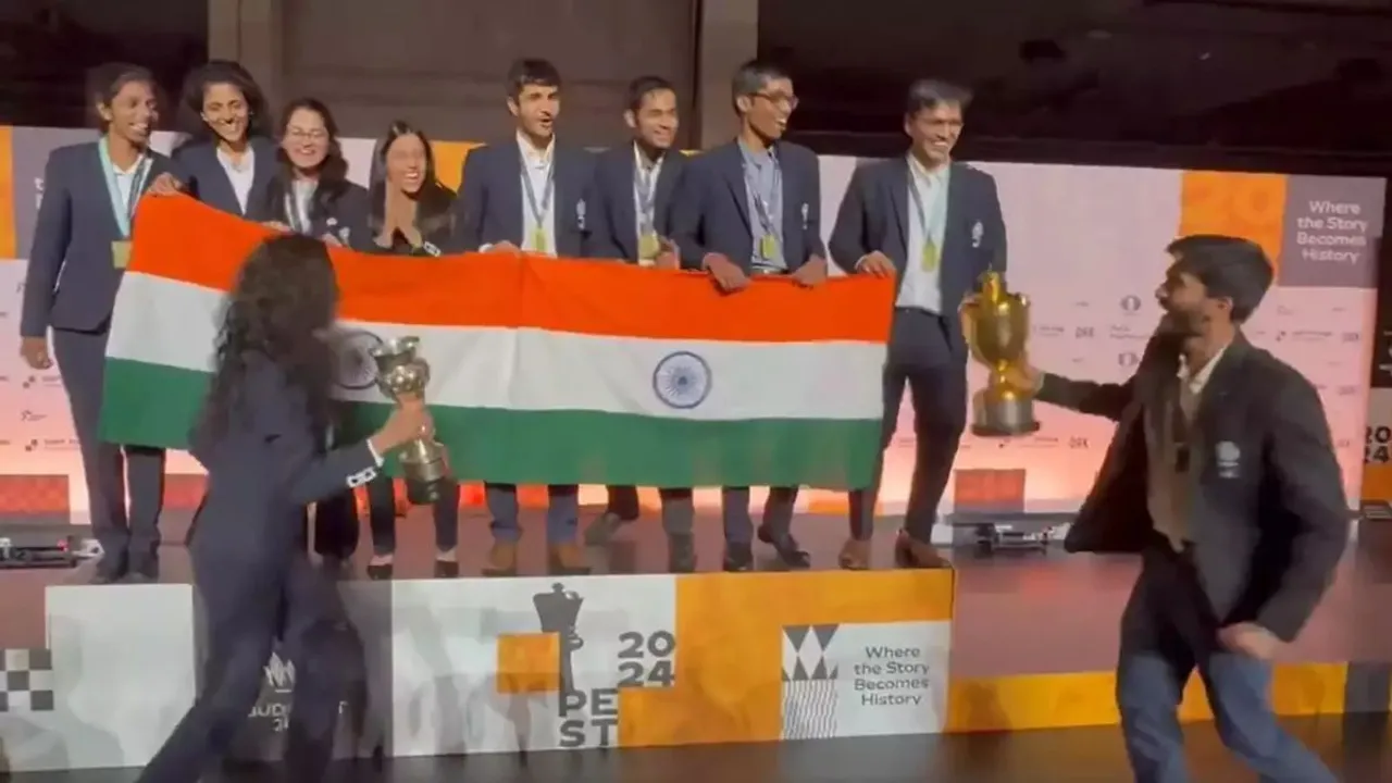 D Gukesh Indian Olympiad