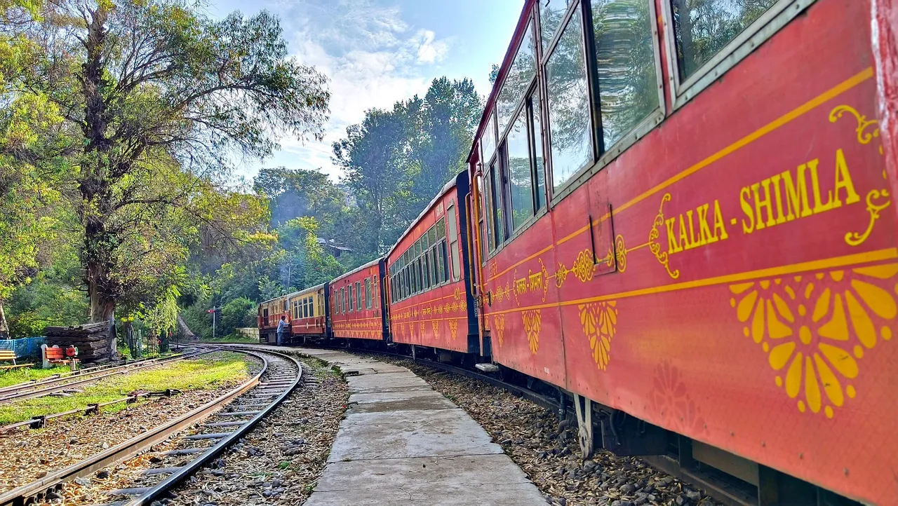 Kalka-Solan stretch Kalka Shimla Toy Train