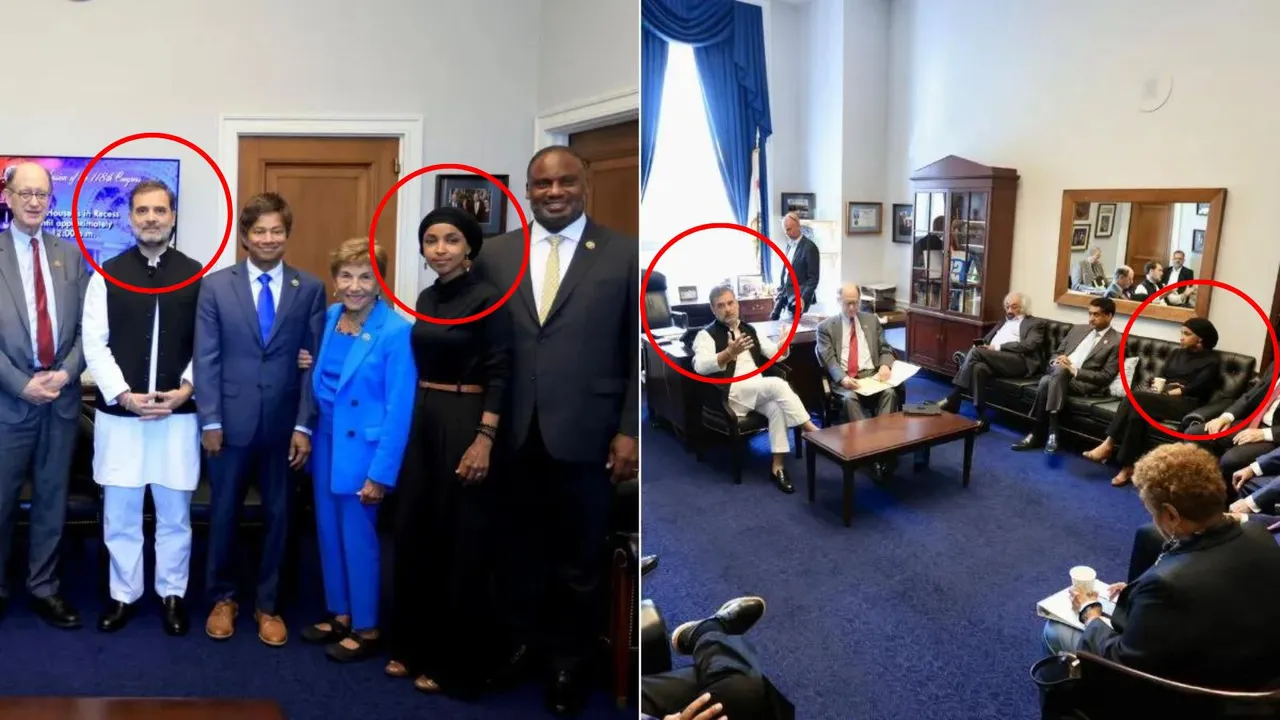 Rahul Gandhi Ilhan Omar