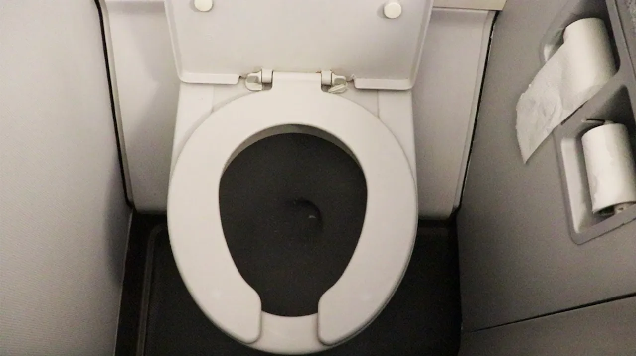 Aeroplance toilet