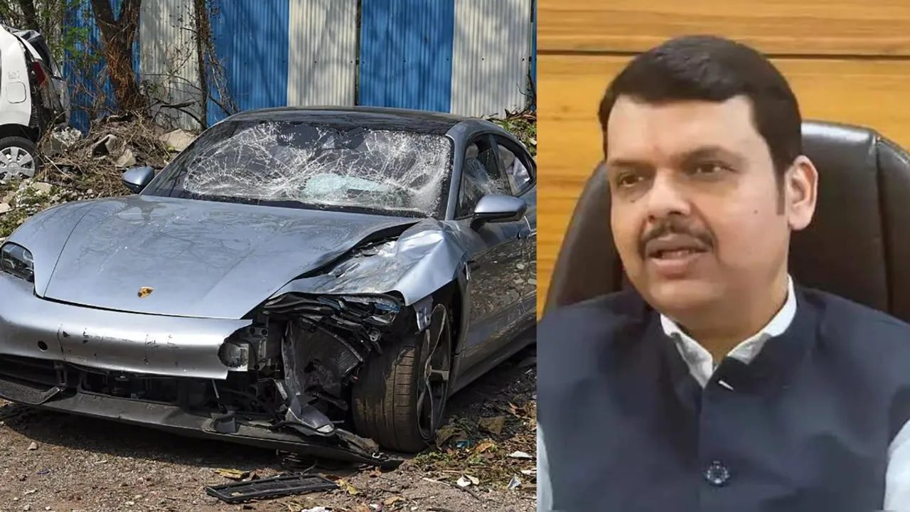 Devendra Fadnavis pune porsche accident