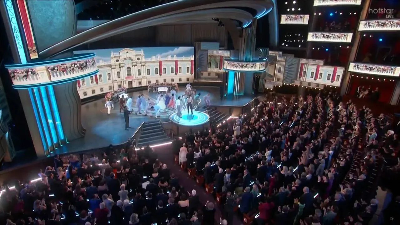 Naatu Naatu Standing Ovation RRR Oscars