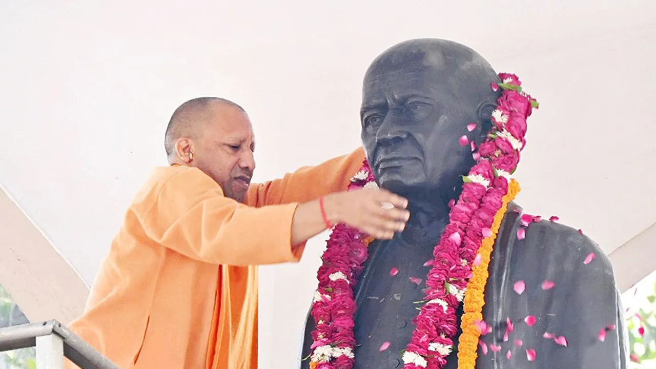 Yogi Adityanath Sardar Vallabhbhai Patel
