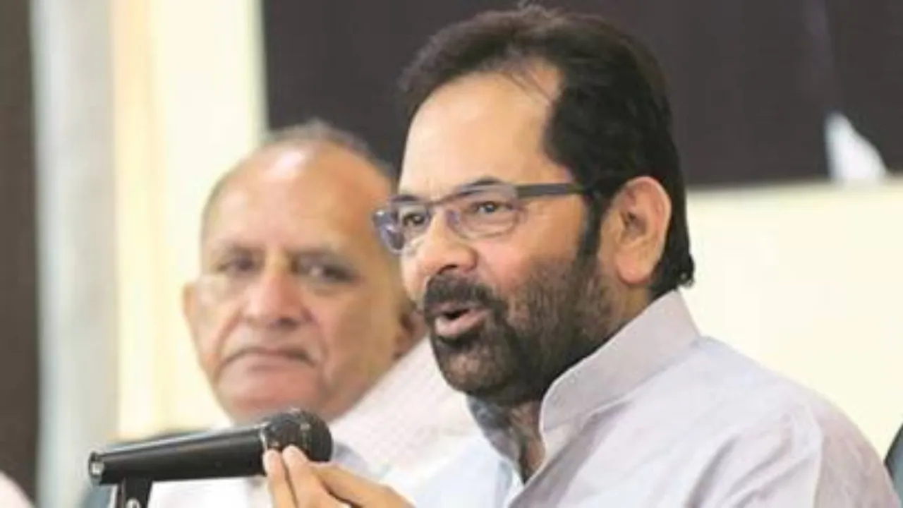 Mukhtar Abbas Naqvi