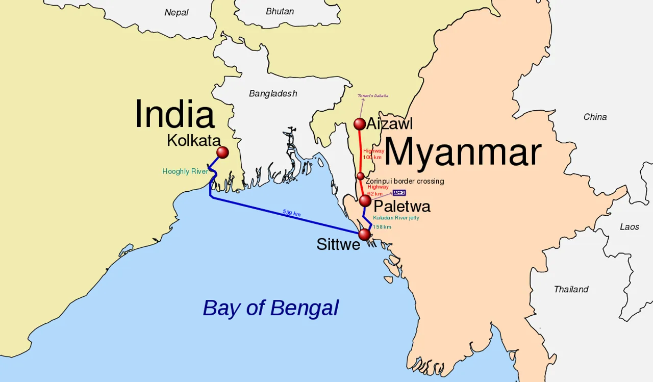 Kaladan Multi Modal Transit Transport Project.png