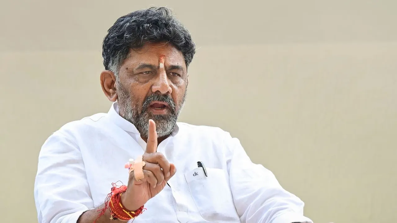 Karnataka Deputy Chief Minister D K Shivakumar