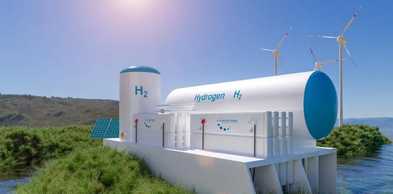 Green hydrogen plant