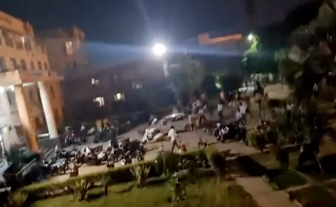 gautam buddha university Fight