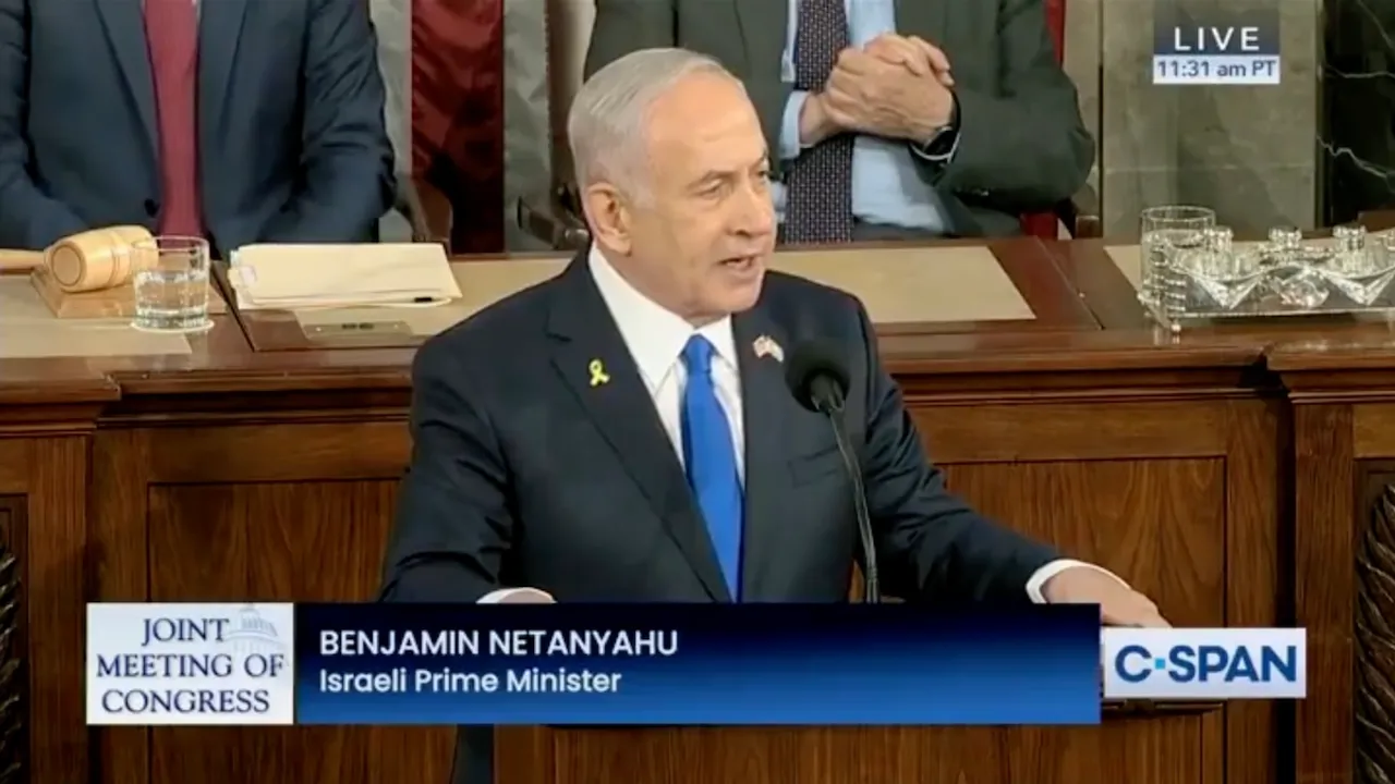 Banjamin Netanyahu Gays for Gaza