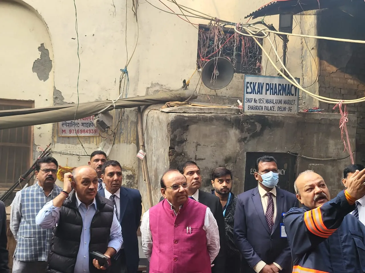 Delhi Governor VK Saxena Chandni Chowk