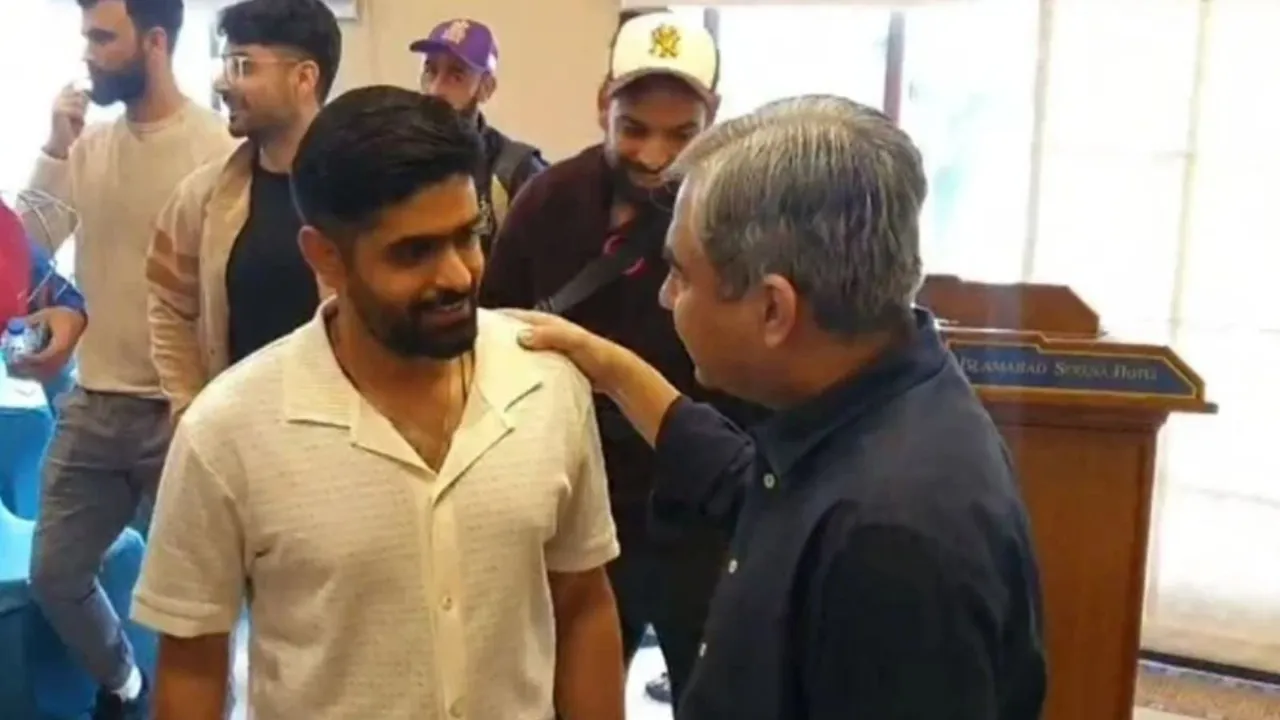 Babar Azam Mohsin Naqvi