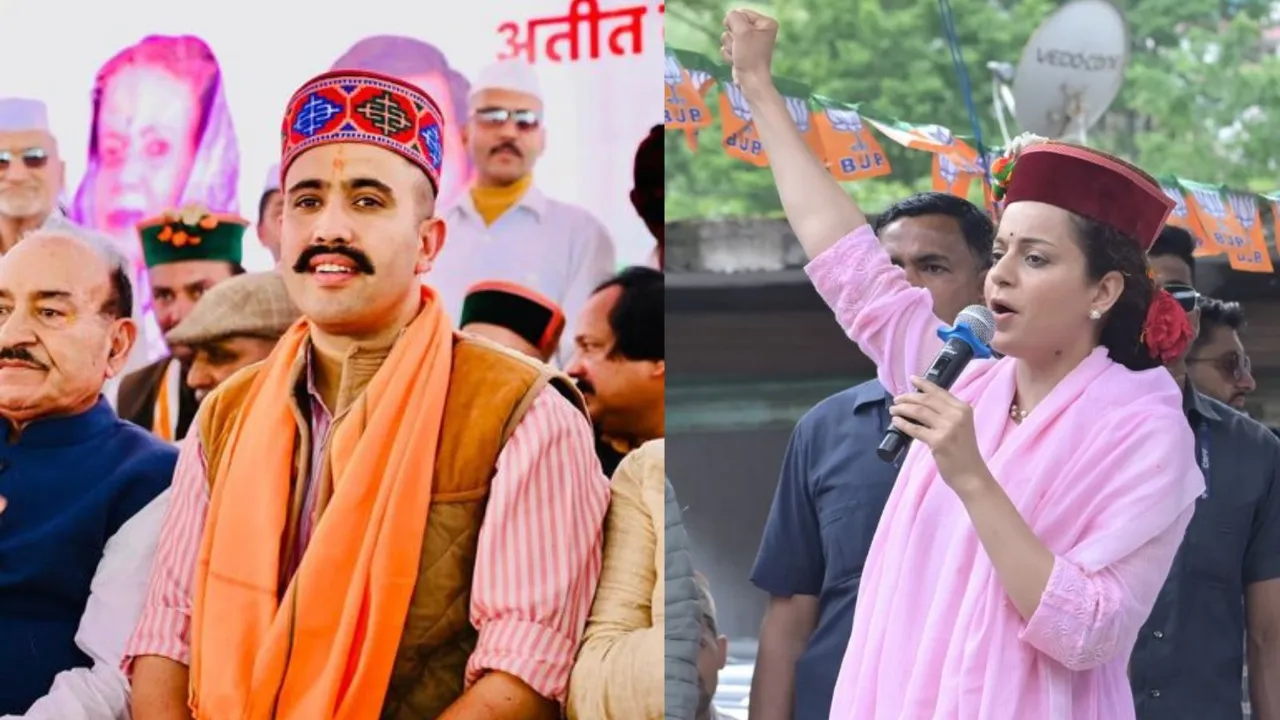 Vikramaditya Singh Kangana Ranaut Mandi