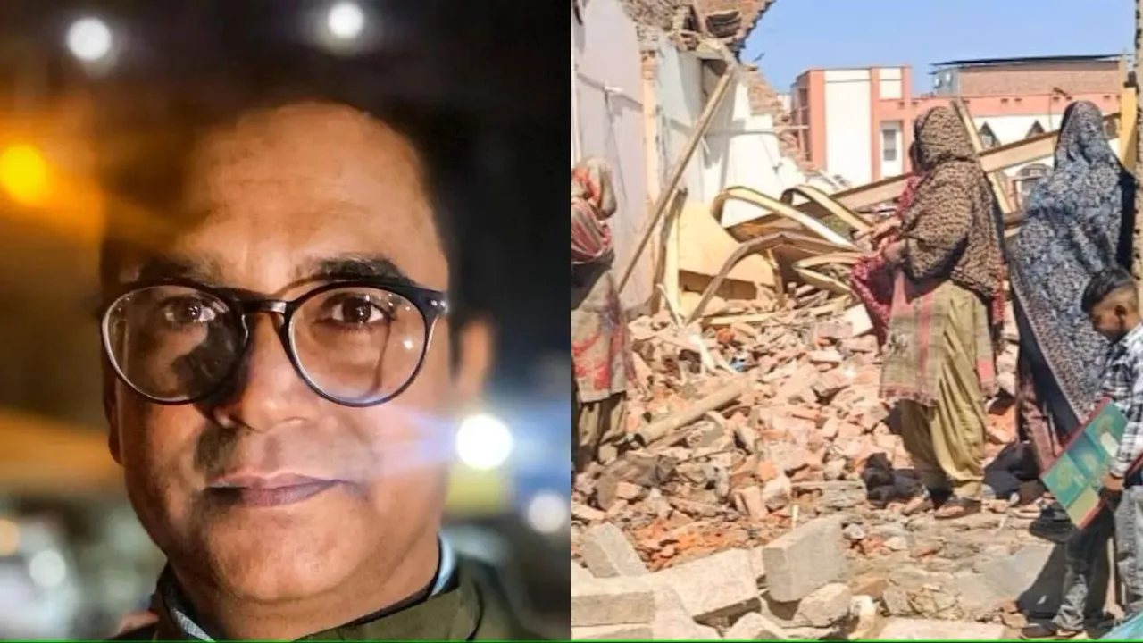 Wakeel Hassan Rat Hole Miner House demolition DDA