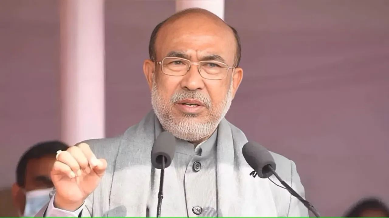Manipur CM N Biren Singh (File image)
