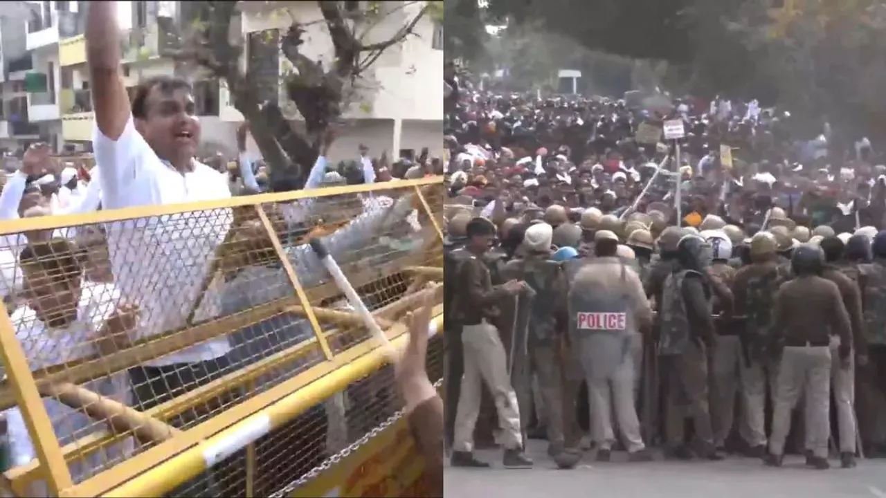 Haryana Sarpanch Agitation