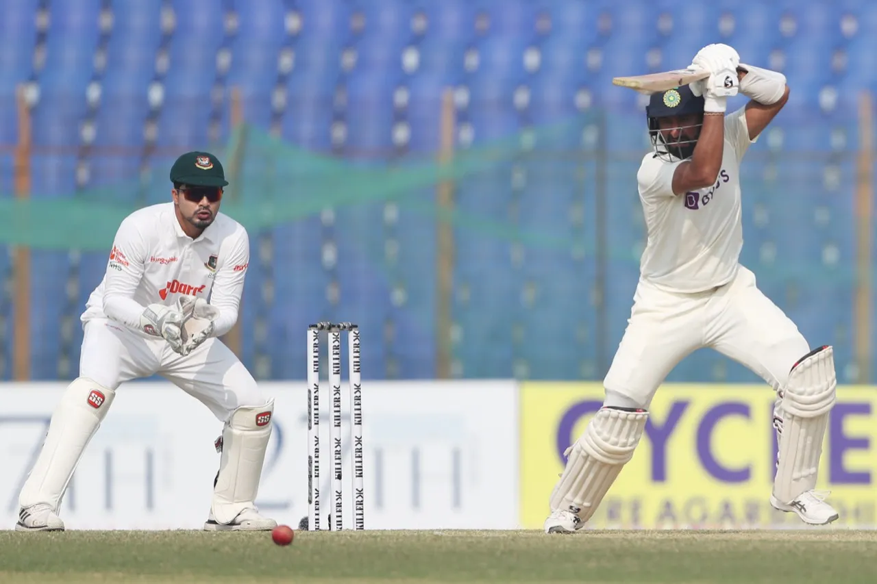 CHeteshwar Pujara Test Cricket India Bangladesh