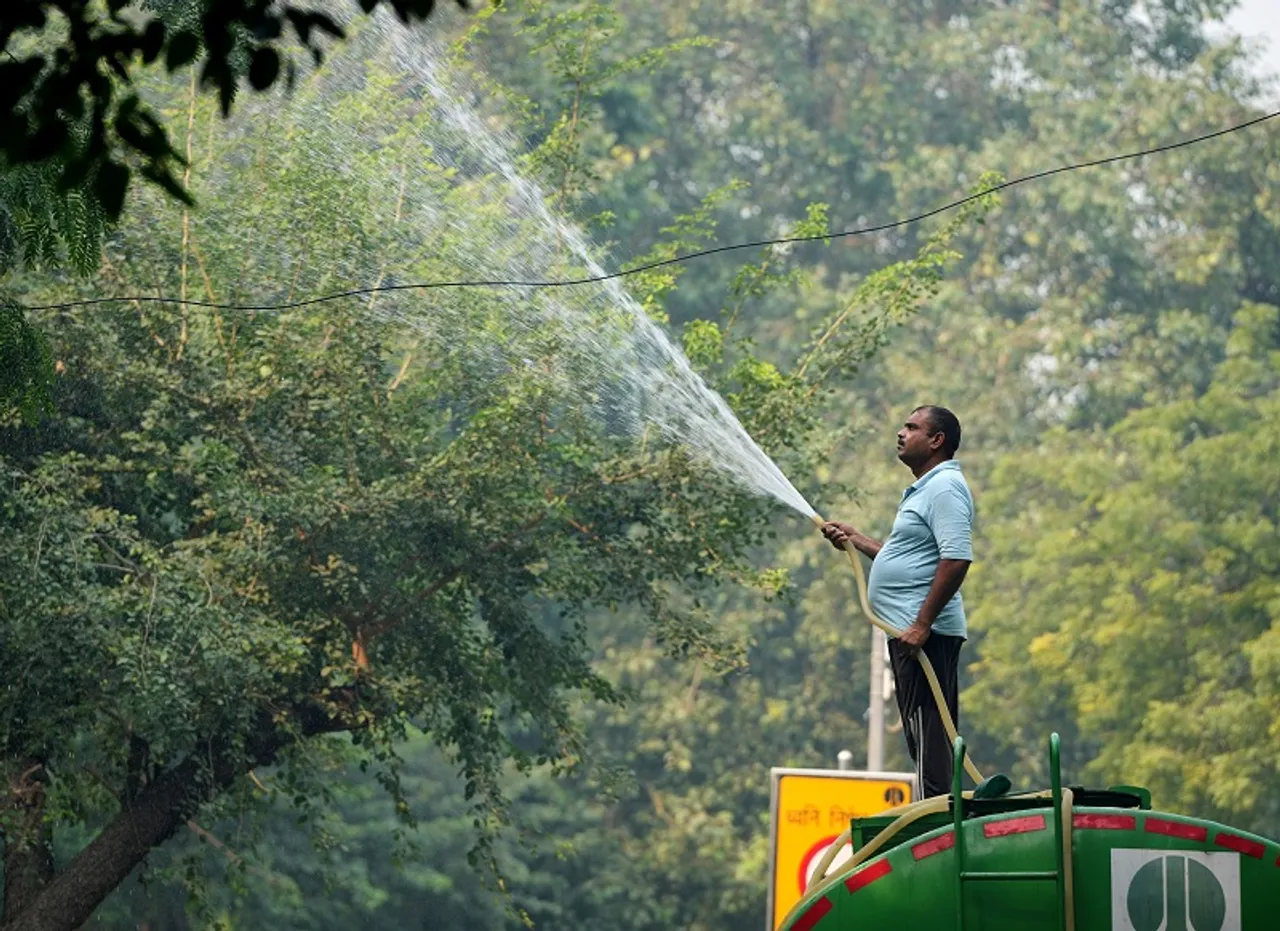 Delhi pollution Smog