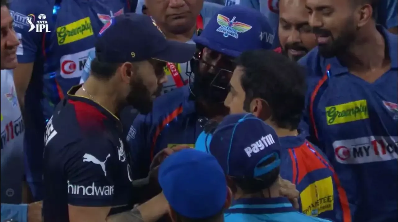 Virat Kohli Gautam Gambhir fight