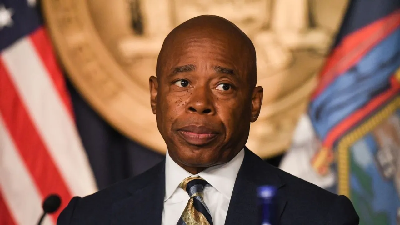 New York City Mayor Eric Adams