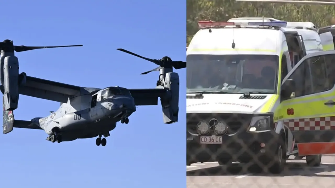 US Marine V-22 Osprey